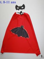 Costume chauve-souris / Fledermaus t. 8 - 11 ans  NEUF