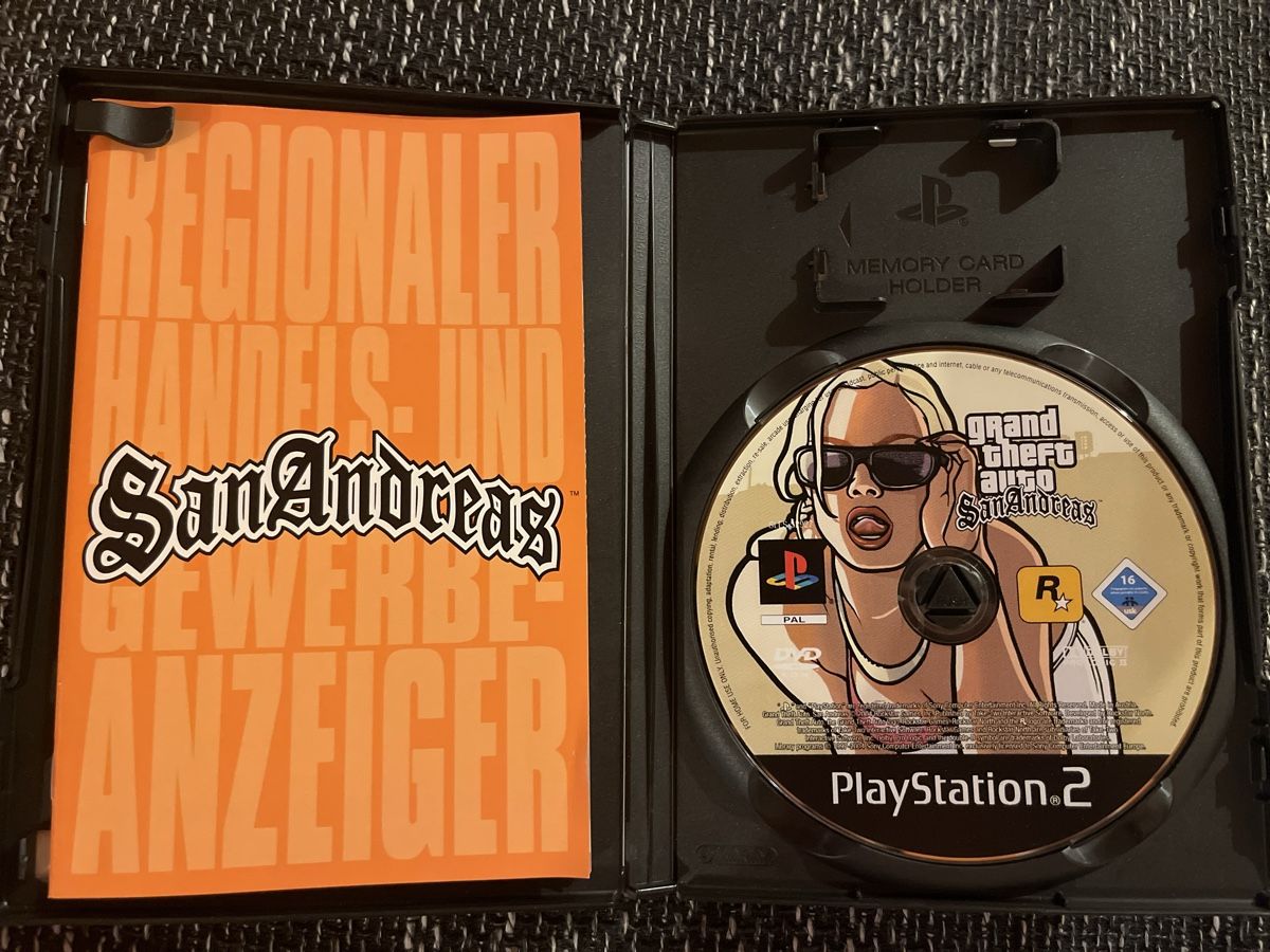 Sony Giochi: GTA San Andreas - PS2 Game – Usato da Einsiedeln venduto da sandramon 1