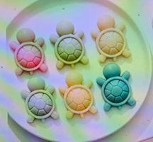 4 Stk. Silikonformen/Mold/Schildkröten/Turtles
