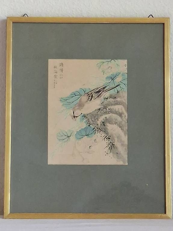 Foto & Immagini: Zwei schöne chinesische Bilder mit Vögeln – Usato da Wabern venduto da amo_pp26 2