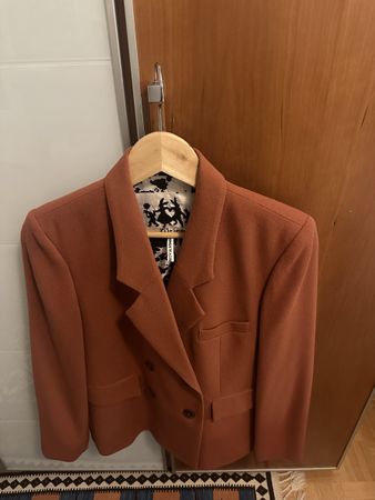 Neuwertig: En Soie Zürich Woll-Crepe Blazer