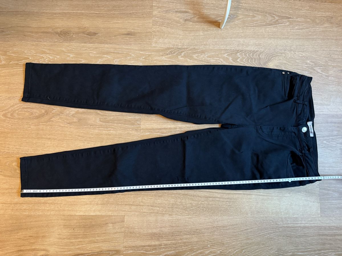 Morgan Jeans: Jeans noir slim Morgan, t.36/38 – Usato da Tavannes venduto da Thriftshop 6