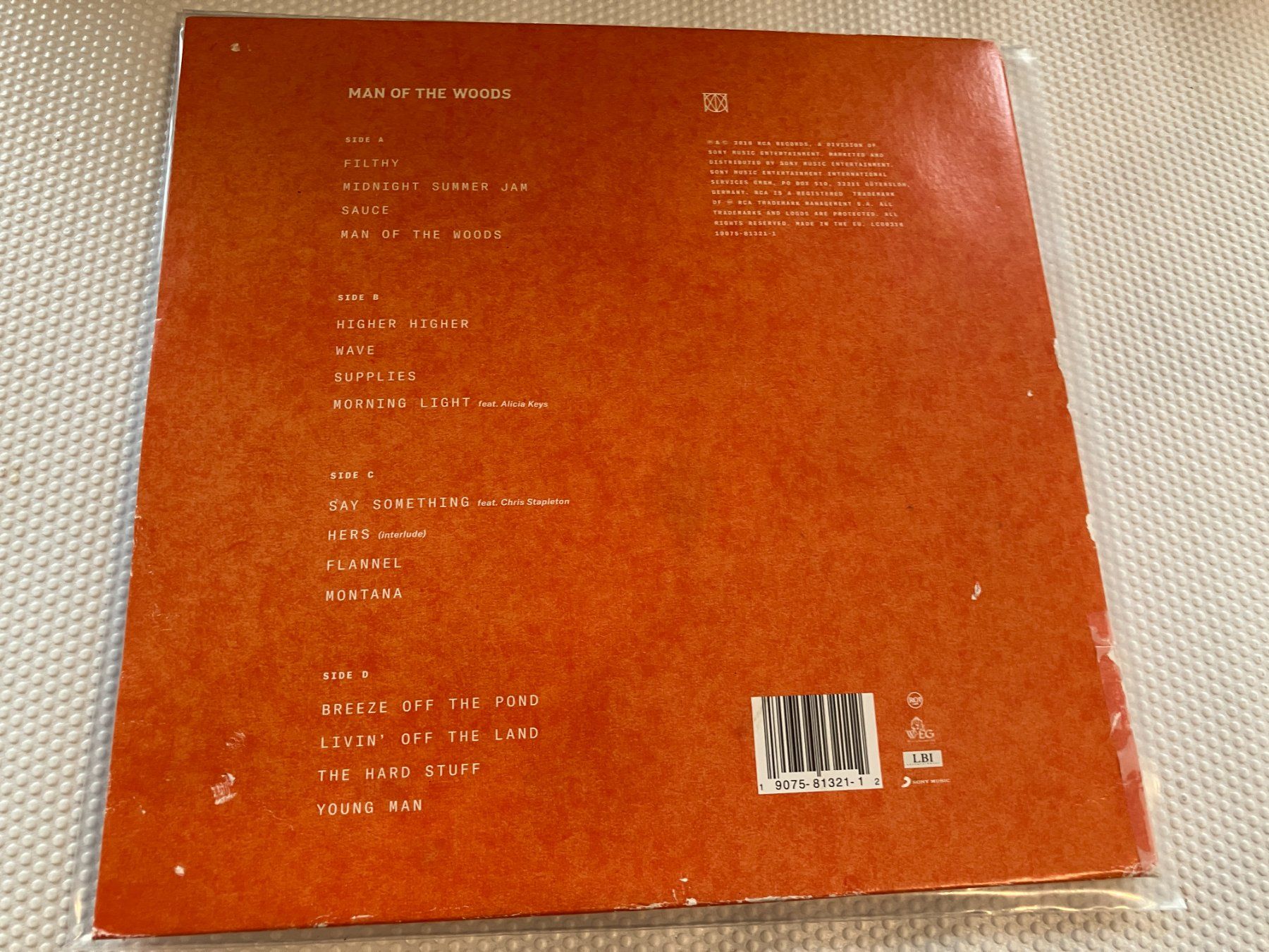Dischi in vinile: Justin Timberlake – Usato da Aarwangen venduto da Jukebox3 2