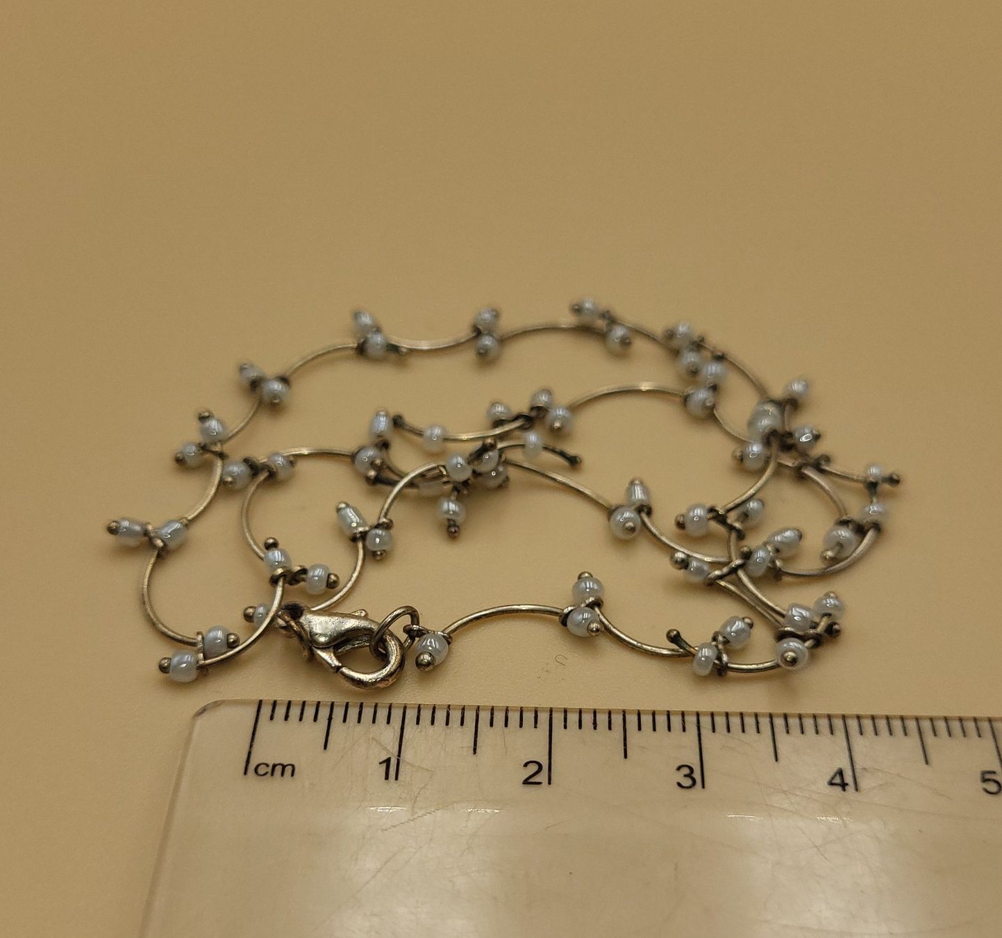 Catenine: Elegante Collier mit Steine – Usato da Wald ZH venduto da SwissPawnshop 3