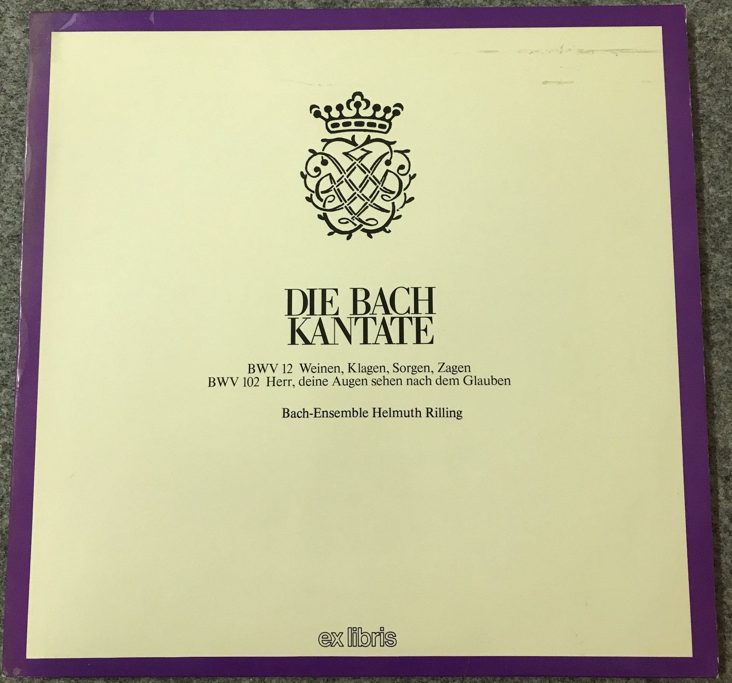 Dischi in vinile: 2 LP's Die Bach Kantate – Usato da Guntershausen venduto da Gloominati 5