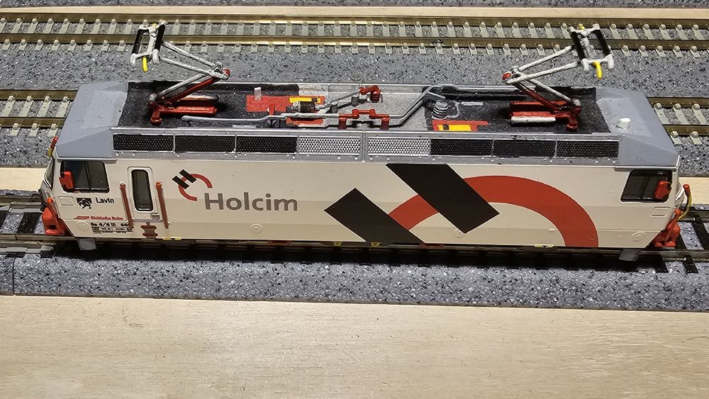 Kato 7074064 RhB Ge 4/4-II 649 Holcim Digital Top selten so
