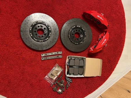 Front brakes CCB Brembo Giulia Stelvio Quadrifoglio Ferrari
