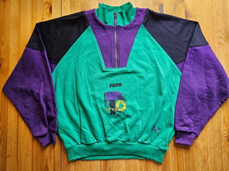 Pullover Puma Sport Grösse M retro vintage