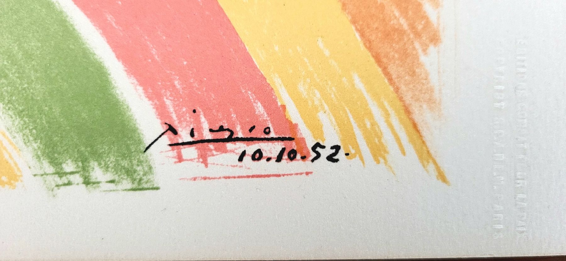 Grafica & Litografie: Picasso Farbsiebdruck – Usato da Baden venduto da Digit6 1