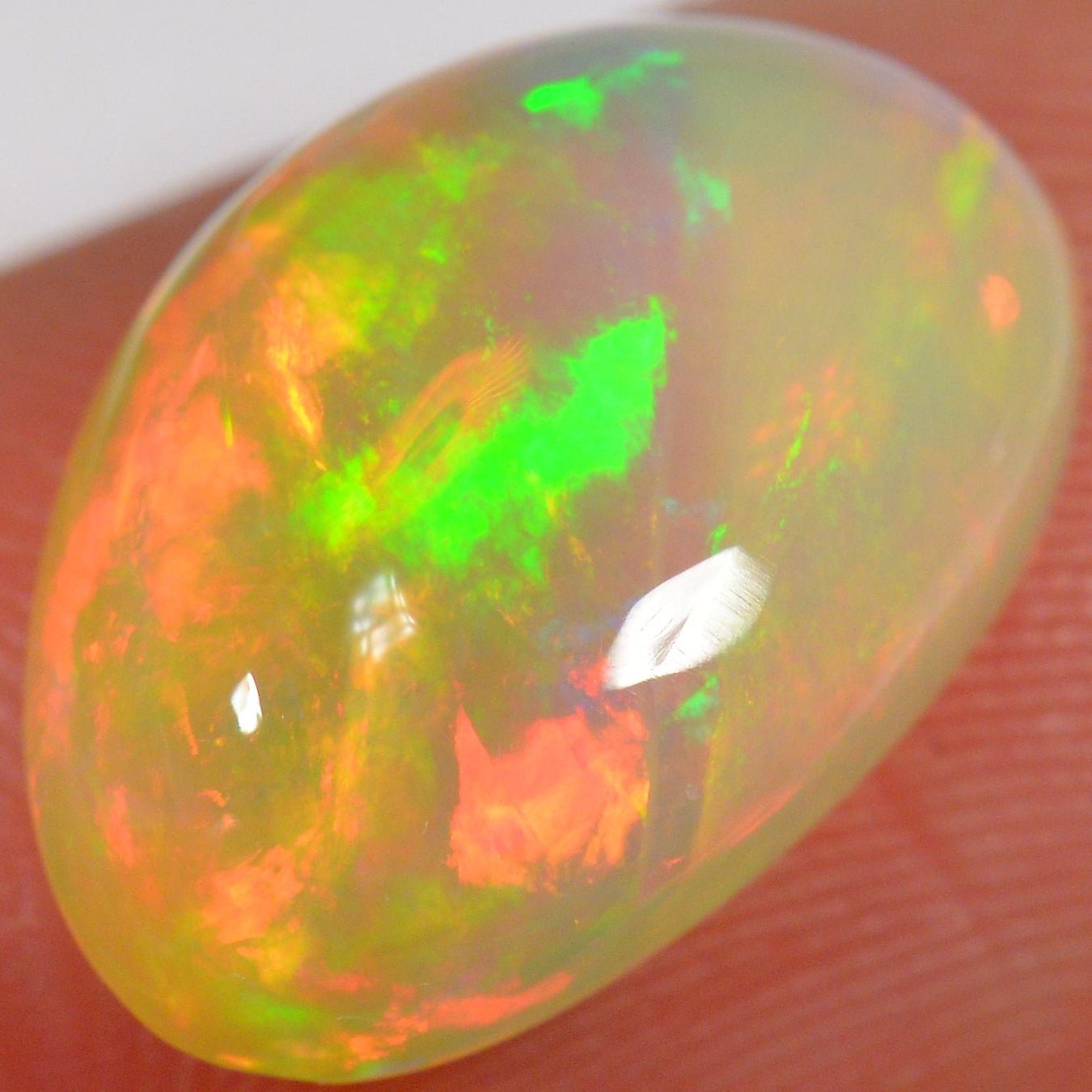 Pietre preziose: 5.6 Karat - Heller Äthiopischer Welo Opal – Nuovo (secondo la descrizione) da Rüti ZH venduto da DeinOpal 4