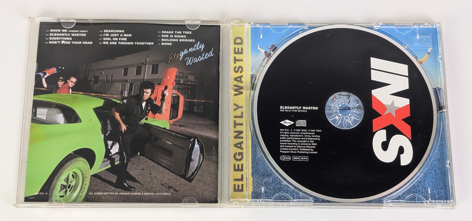 CD: INXS - Elegantly Wasted - CD Album - Top – Usato da Zürich venduto da 1.Simon 2