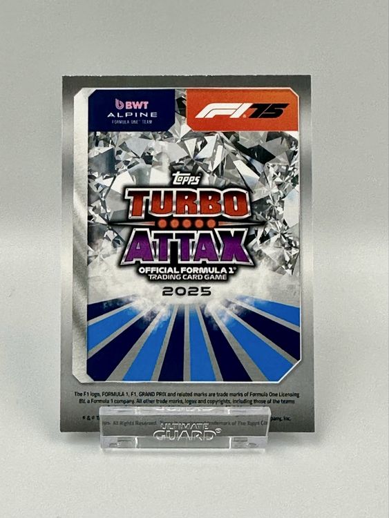 Topps F1 Turbo Attax 2025 – Pierre Gasly, Signature Style! (Neu (gemäss ...