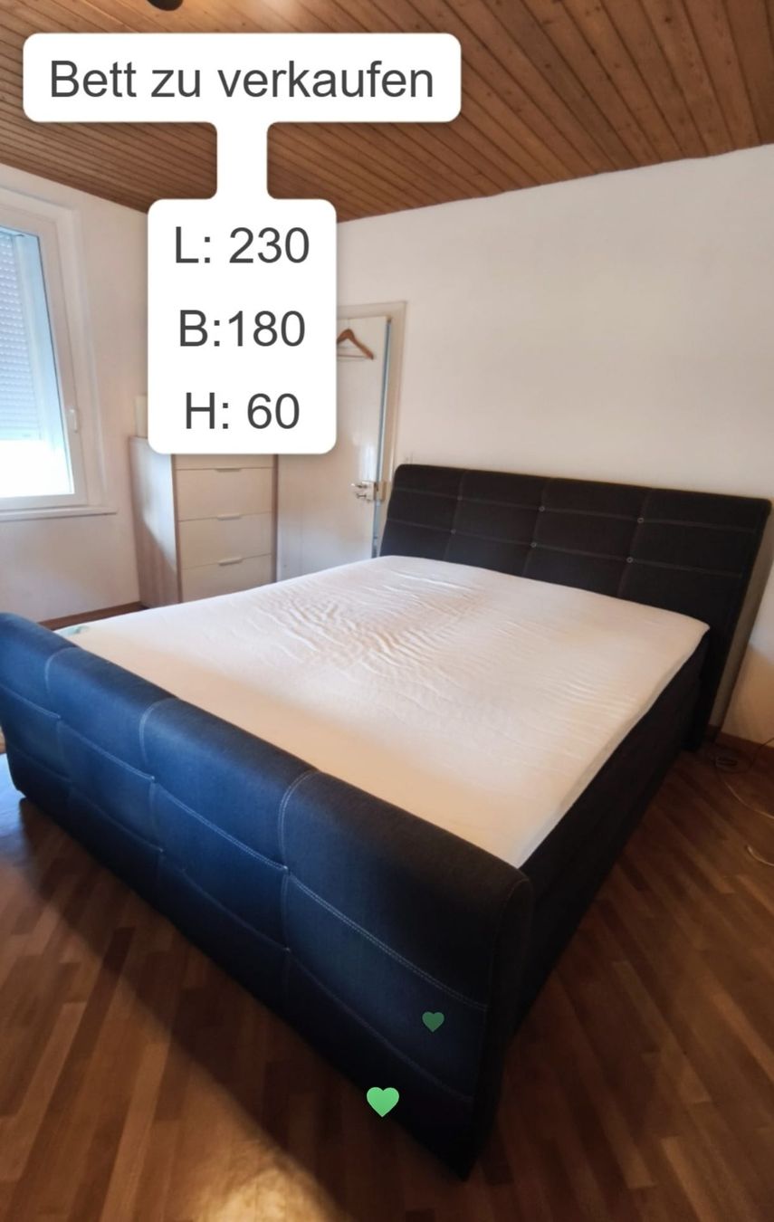 Lits: Boxspringbett – D'occasion à Oberdorf SO par Anitte
