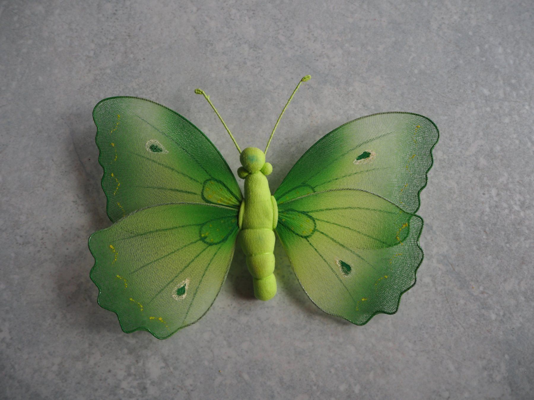 Broschen & Nadeln: Broche papillon décorative 16x12 cm – Neu (gemäss Beschreibung) aus ERLINSBACH von doudouce