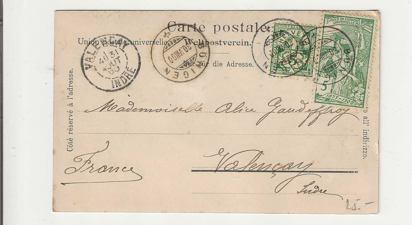 Cartes postales: Bönigen,1900 – D'occasion à Spiez par Niesen20 1