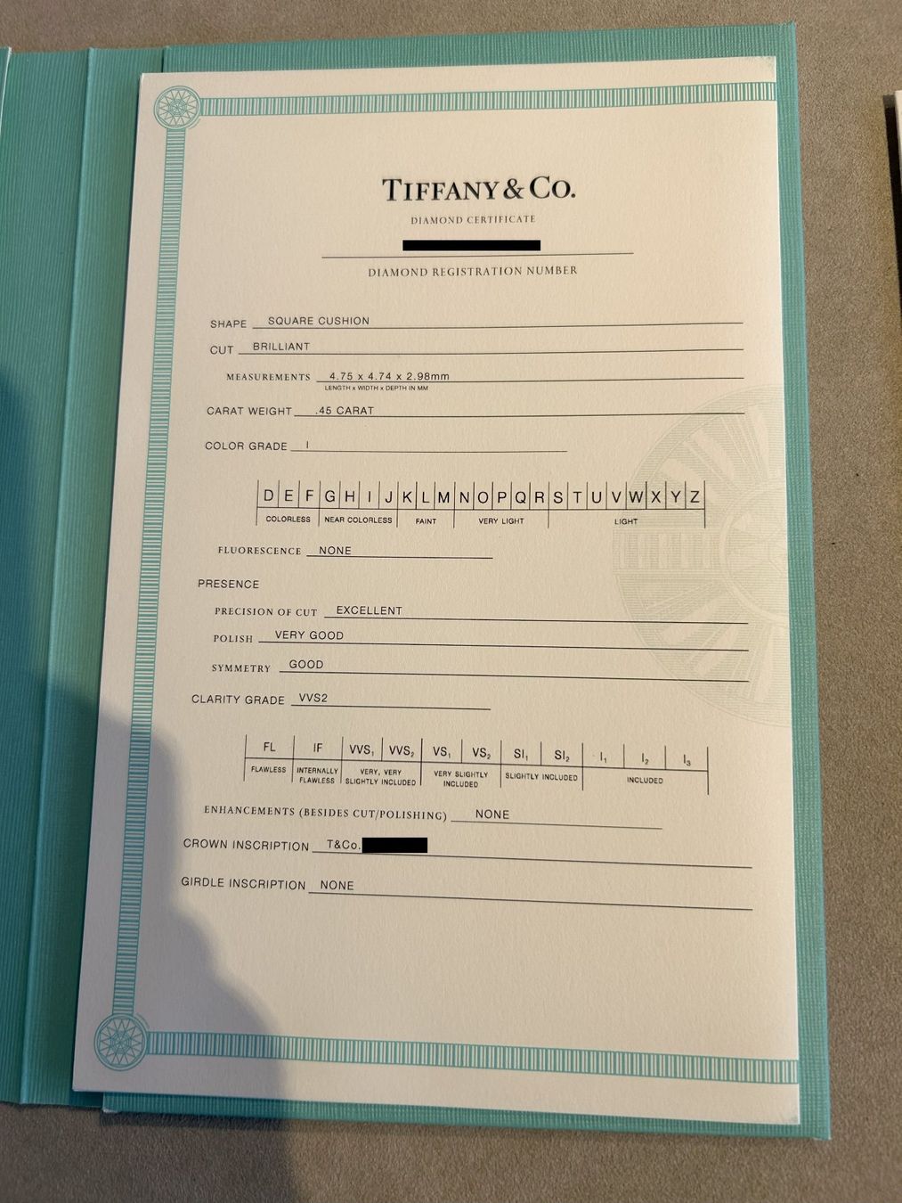 Tiffany & Co. Anelli: Tiffany & Co. Ring in Platin mit Diamant – Usato da Stäfa venduto da Wdsoft 5