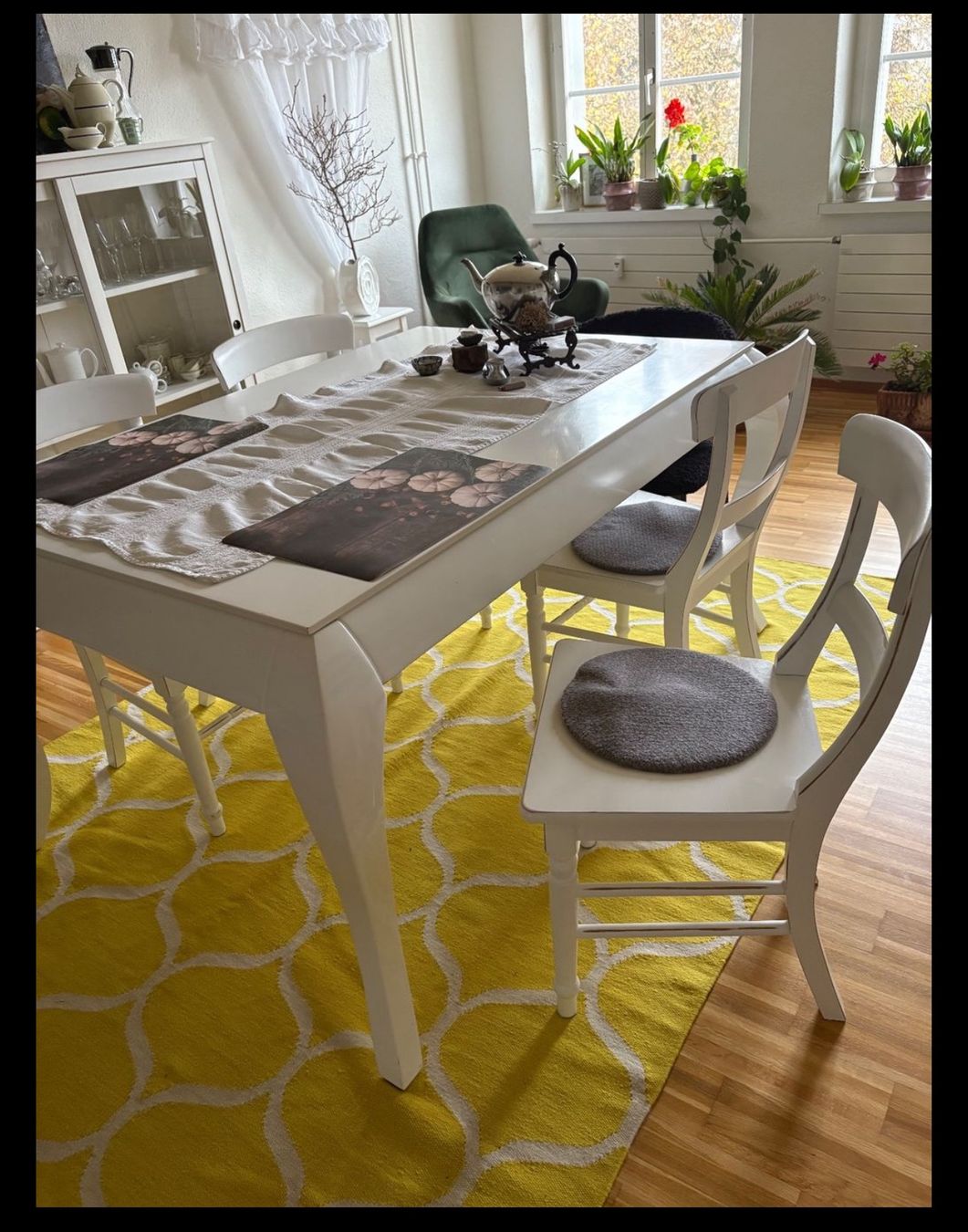Tavoli: Esstisch Holz weiß Shabby Chic – Usato da Solothurn venduto da See203