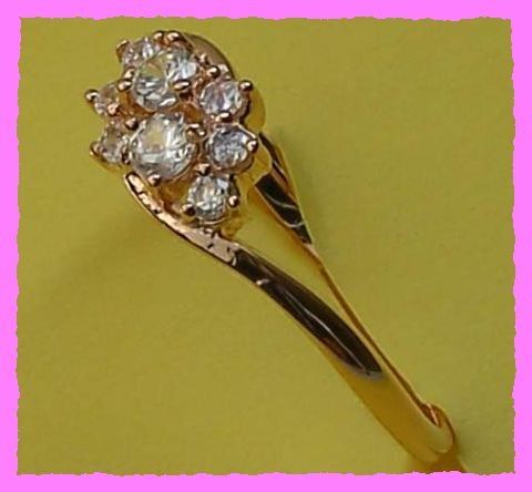 Anelli: Bezaubernder Ring mit Zirkonia – Nuovo e nell'imballaggio originale da Oberglatt ZH venduto da Diamond-Girl 3