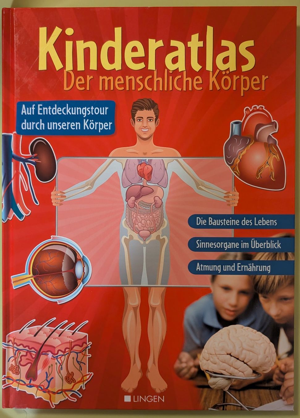 Libri: Kinderatlas der menschliche Körper – Usato da Dübendorf venduto da movana