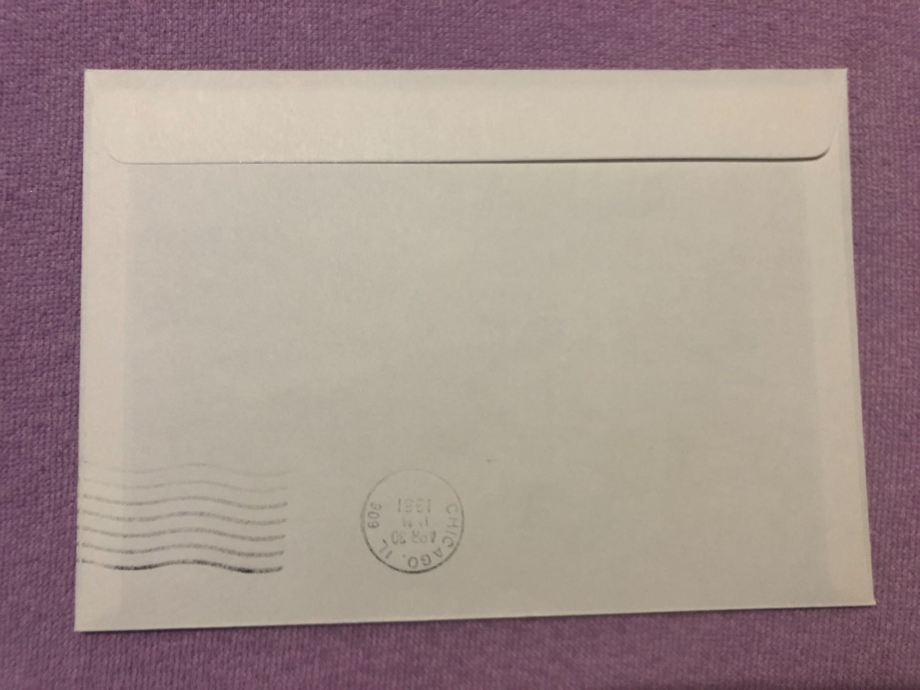 Alle Briefmarken: Zürich FDC 30.4.81 – Gebraucht aus Aarau von Billa007 1