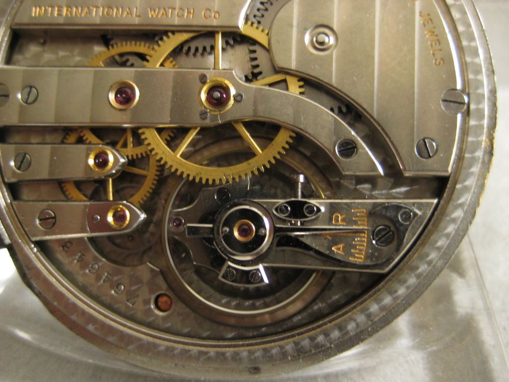 International Watch & Co Schaffhausen Chronometer Uhrwerk (Gebraucht ...