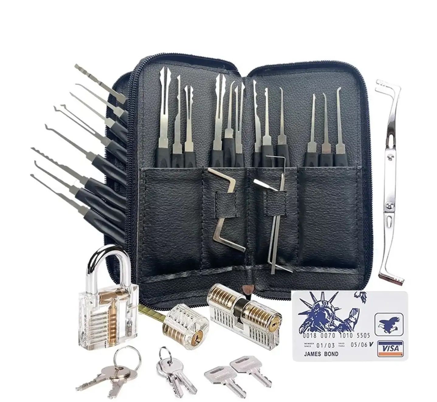 Schlösser: Dietrich Lockpicking Set (29-tlg. Set) – Neu (gemäss Beschreibung) aus Huttwil von