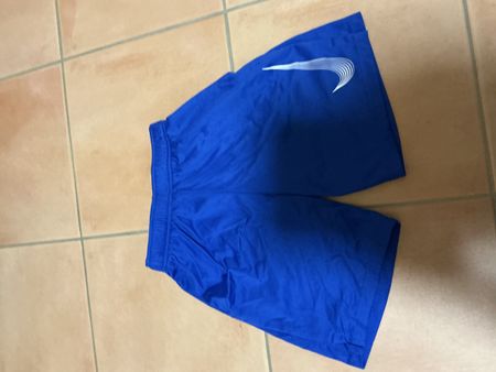 Short de sport Nike bleu taille 147-158cm enfant, été