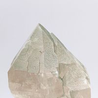 ALPENRAUCHQUARZ mit GRÜNER CHLORIT, Mont Blanc