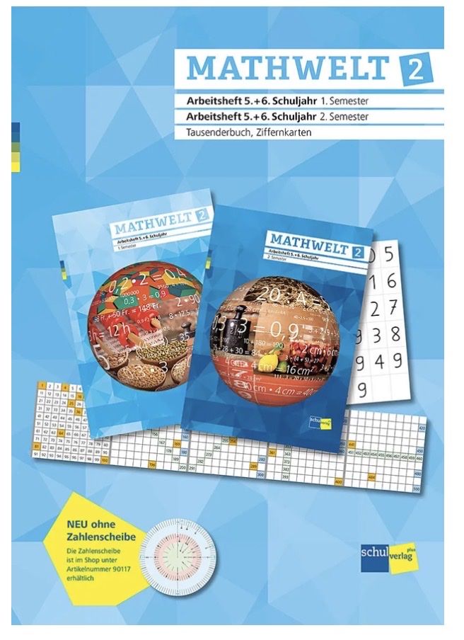 Libri: MATHWELT 2 Arbeitshefte 5.+6. Schuljahr, Tausenderbuch – Nuovo e nell'imballaggio originale da Gerlikon venduto da jabadabadu