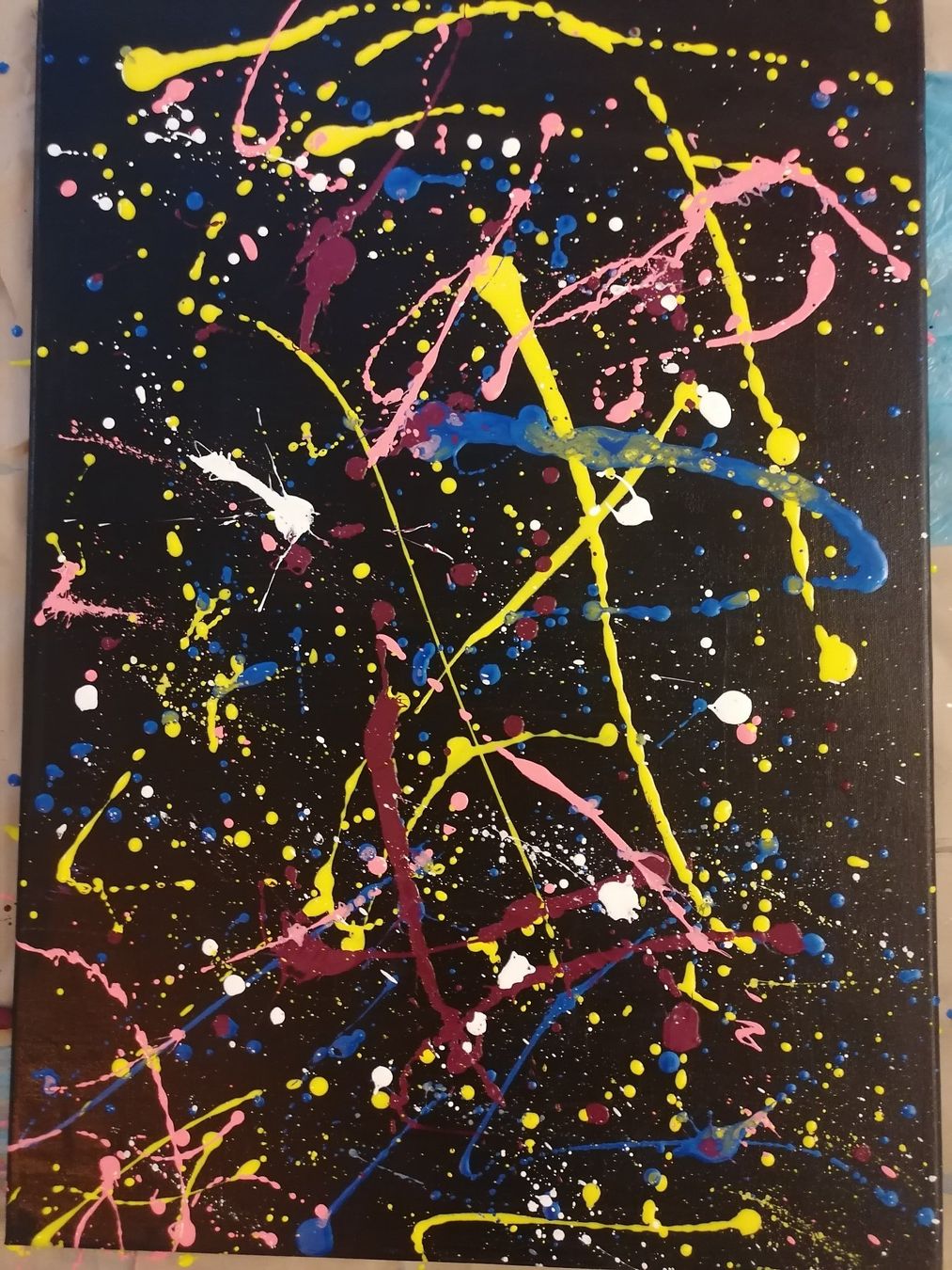 Dipinti: Acrylpainting 50x70 cm – Usato da Winterthur venduto da Nutzen_statt_weg1 2