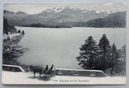 Silsersee mit Piz Corvatsch