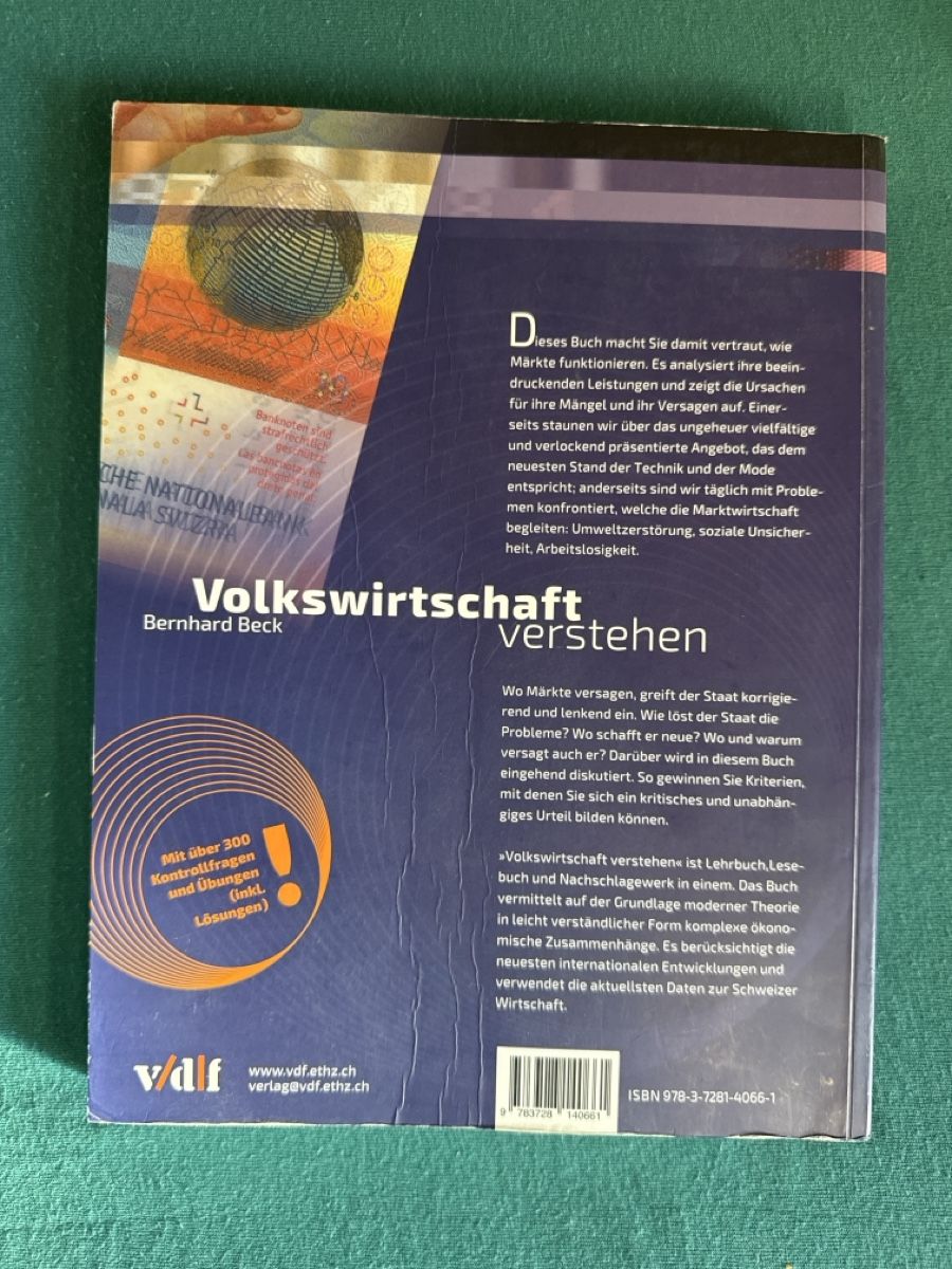 Libri: Volkswirtschaft verstehen – Usato da Widnau venduto da Refik28 1