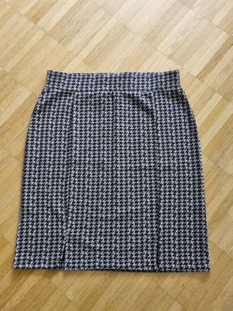 Jupe Gr. S schwarz /beige