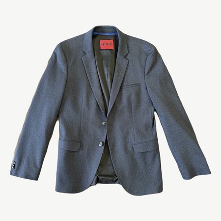 Hugo Boss Anzug, Grösse 48, anthrazit meliert