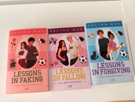 Selina Mae Bücher-Set "Hall Beck University" Top Zustand!