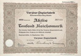 Varziner Papierfabrik, Hammermühle - 1941