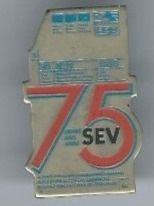 Plaketten & Abzeichen: 75 Jahre SEV PIN – Gebraucht aus Zürich von t24_de
