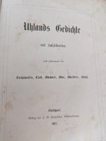 Uhlands Gedichte