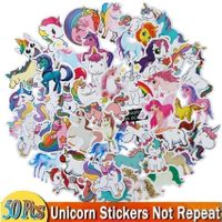 50 Einhorn-Aufkleber - 50 autocollants Licorne