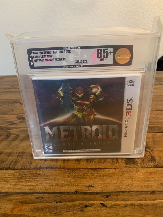 Metroid Samus Returns 3DS - VGA 85 Gold - US Version (Neu und ...