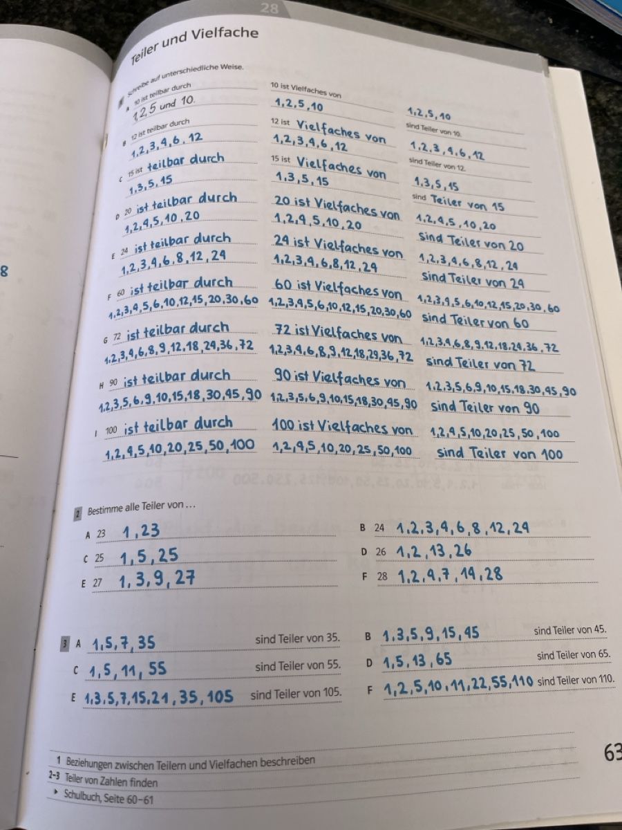 Libri: Schweizer Zahlenbuch 6 Lösungen – Usato da Beinwil am See venduto da Doolin 1