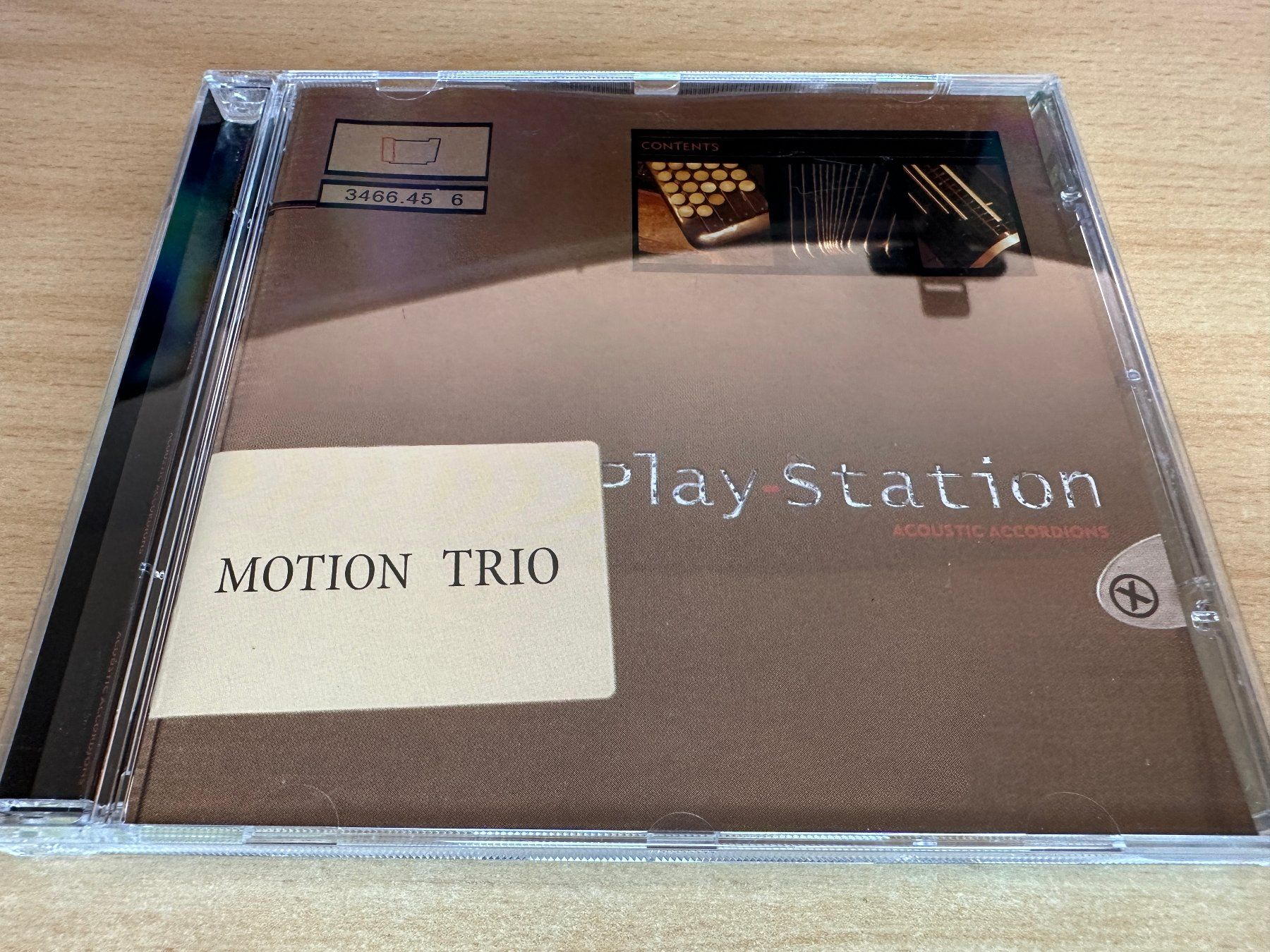 CD: Motion Trio – Play-Station – Usato da Rikon im Tösstal venduto da Alpenmutz 2