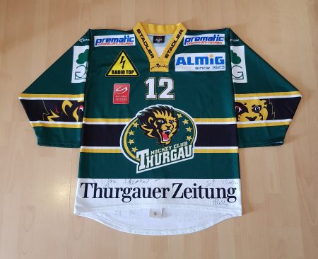 HC Thurgau Trikot, 2011/2012, Grosse XL, Nr. 12- Mike Bishai