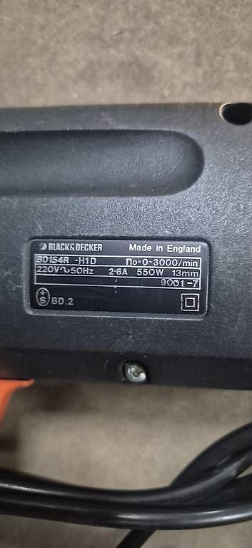 Trapani: Bohrmaschiene  Black & Decker  – Usato da Grabs venduto da brennholz_bruno 2