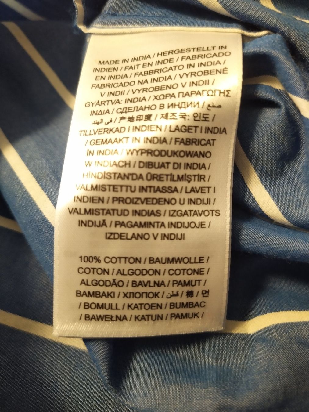 Gant Vestiti: GANT scamiciato a righe blu NUOVO – Nuovo e nell'imballaggio originale da Figino venduto da Palotta 7