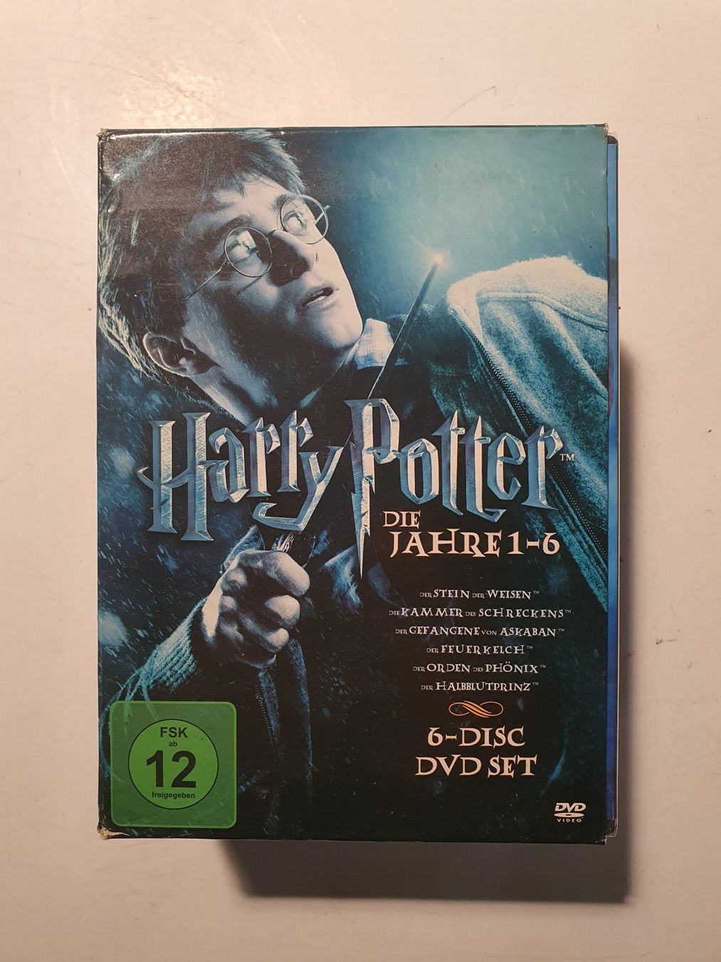 Tutti i DVDs: DVD Set Harry Potter die Jahre 1-6 – Usato da Zürich venduto da loosebone