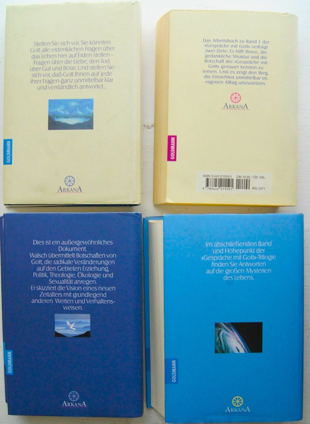 Bücher: Gespräche mit Gott, 4 Bücher – Gebraucht aus Fribourg von erw_68dx 1