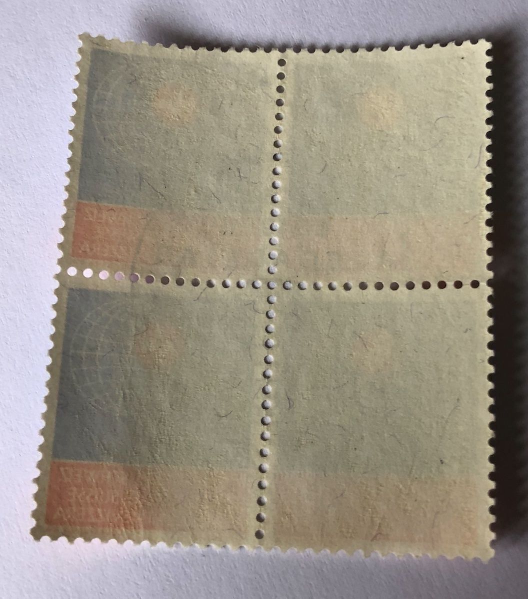 Alle Briefmarken: 4 er Block Nr.442  Vollstempel Bern – Gebraucht aus Aarau von Billa007 1