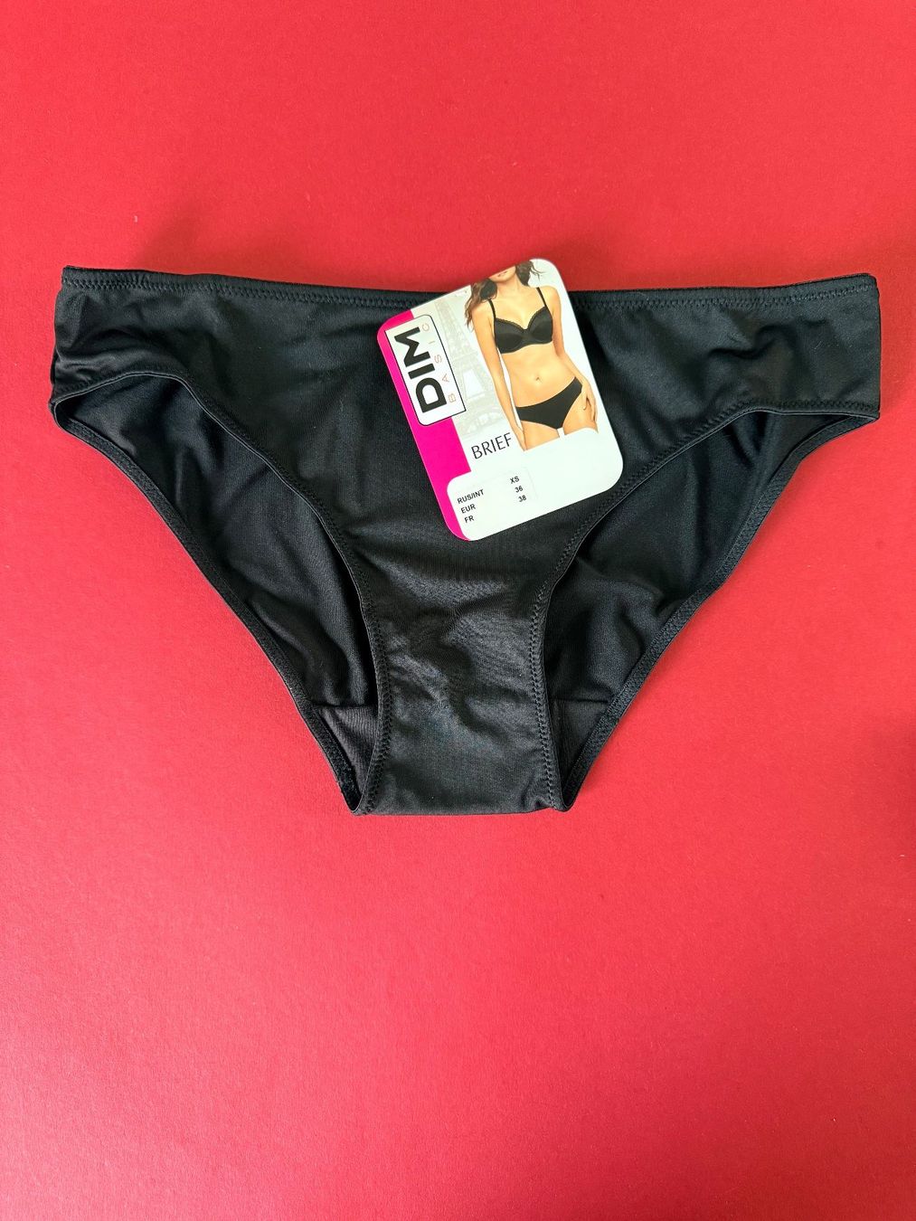 Dim Altra biancheria intima: DIM Basic, Slips, Grösse 36, 2 Stück in Schwarz – Nuovo e nell'imballaggio originale da Rudolfstetten venduto da gst_g7xl 2