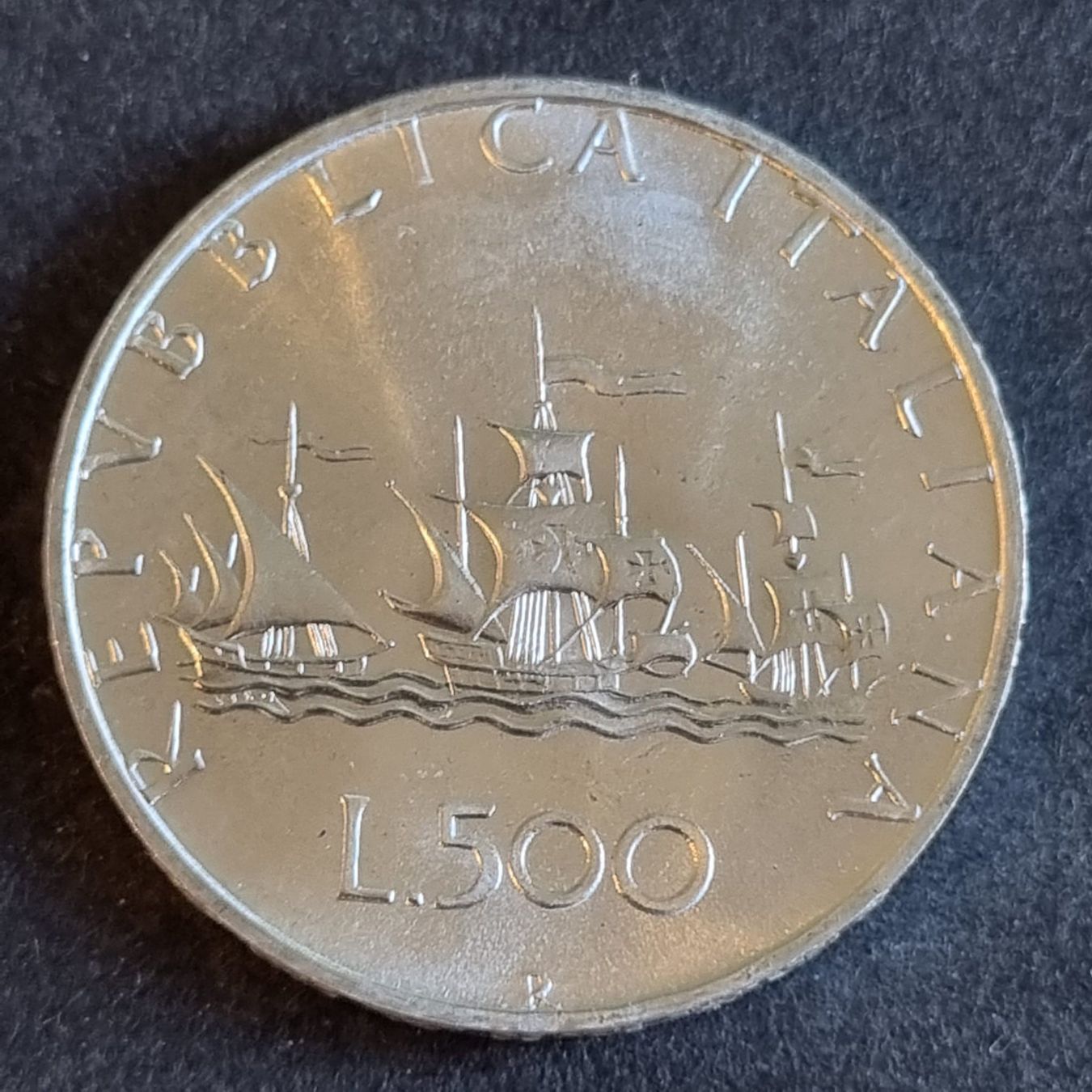 Alle Münzen: 500 Lire 1984 Italie ARGENT – Gebraucht aus Genève von cor_2ryx 1